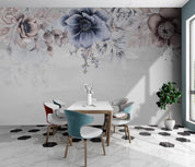 3D Northern Europe Hand-painted Floral Fresh Wall Mural Wallpaper SWW1437- Jess Art Decoration