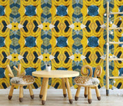 3D Vintage Simplicity Geometry Pattern Wall Mural Wallpaper SWW1450- Jess Art Decoration