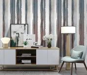 3D Modern Abstract Art Stripe Fresh Wall Mural Wallpaper SWW1456- Jess Art Decoration