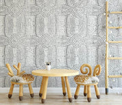 3D Vintage Simplicity Geometry  Pattern Wall Mural Wallpaper SWW1478- Jess Art Decoration