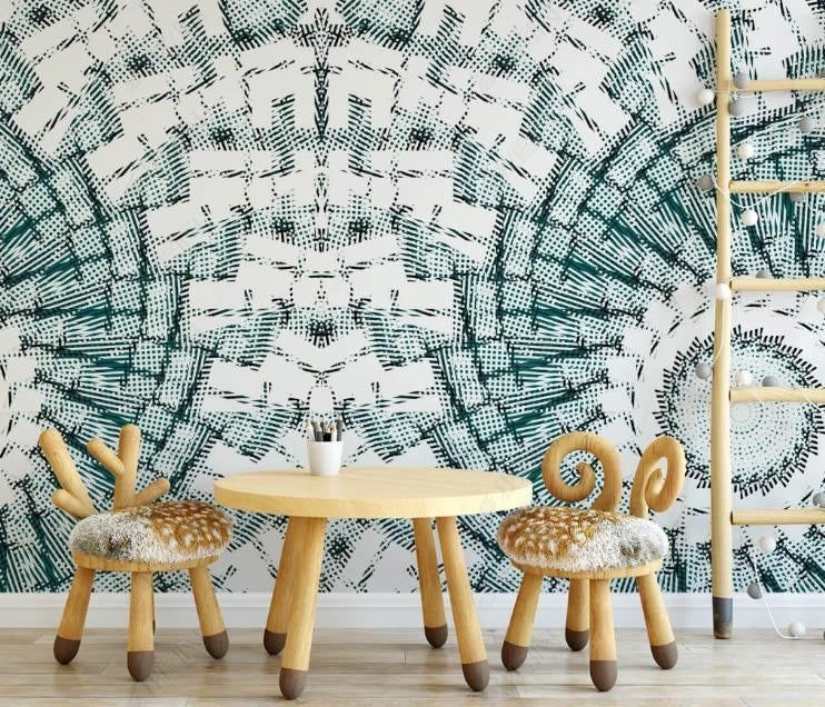 3D Vintage Simplicity Abstract Geometry Pattern Wall Mural Wallpaper SWW1517- Jess Art Decoration