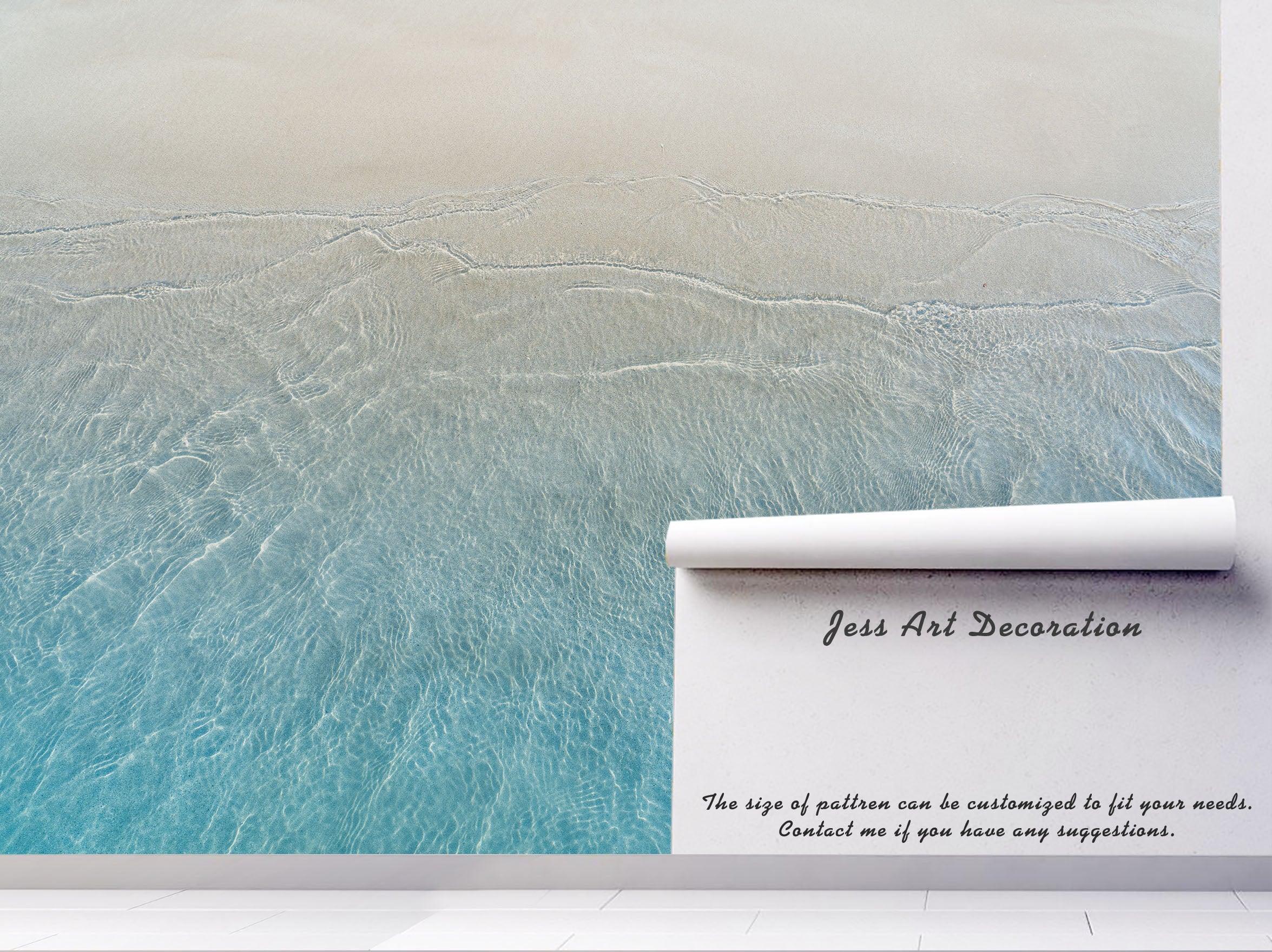 3D Seawater Wave Ripple Wall Mural Wallpaper 6- Jess Art Decoration