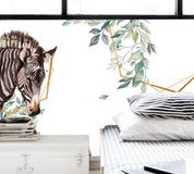 3D Simple Zebra Leaf Wall Mural Wallpaper 51- Jess Art Decoration
