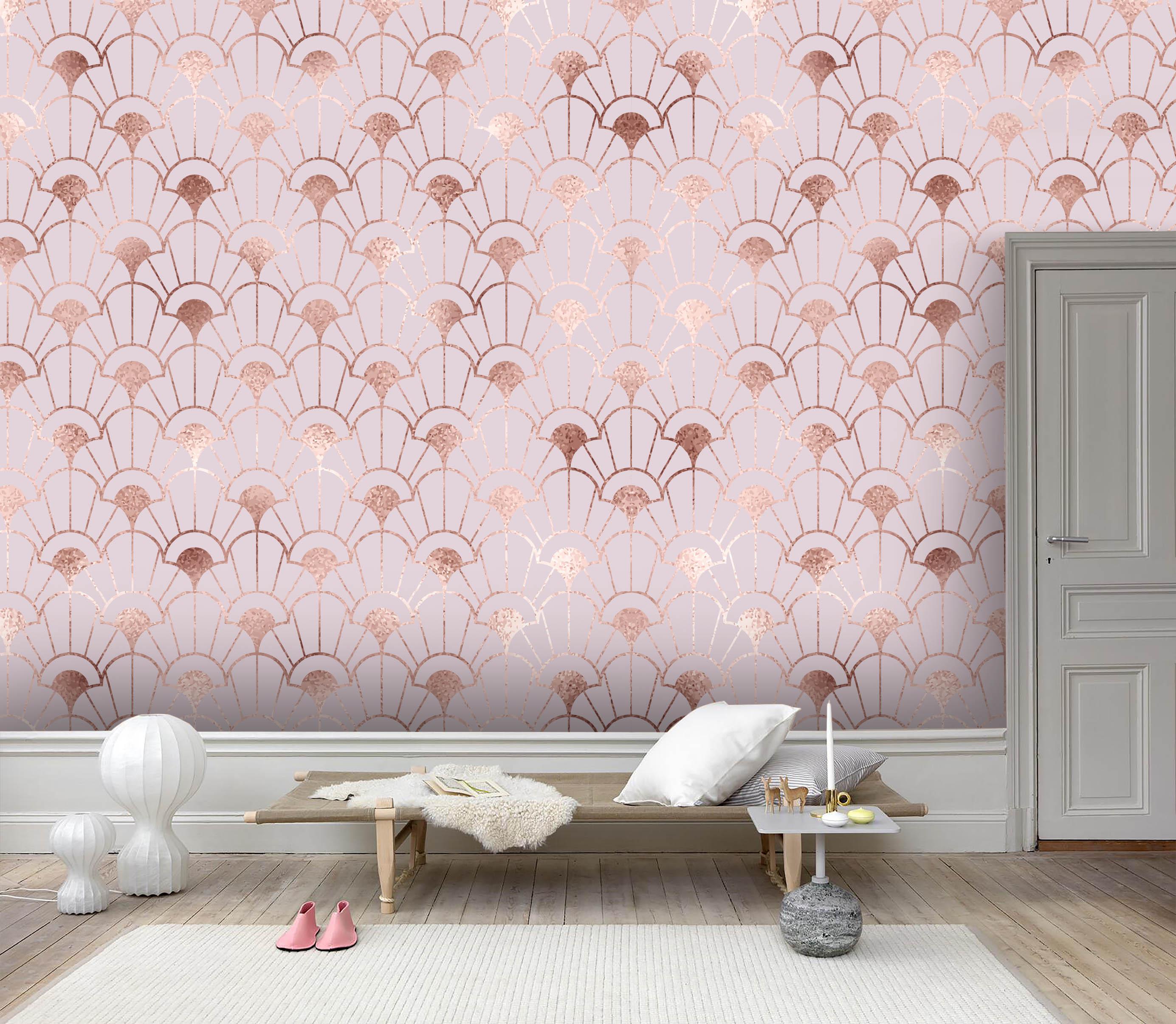 3D Pink Pattern Wall Mural Wallpaper 122- Jess Art Decoration