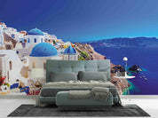 3D Scene Of Aegean Sea Wall Mural Wallpaper WJ 1318- Jess Art Decoration