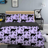 3D Hand Drawn Halloween Pattern Collection Quilt Cover Set Bedding Set Duvet Cover Pillowcases WJ 9180- Jess Art Decoration