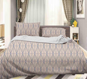 3D Abstract Geometric Art Decoration Quilt Cover Set Bedding Set Duvet Cover Pillowcases 221- Jess Art Decoration