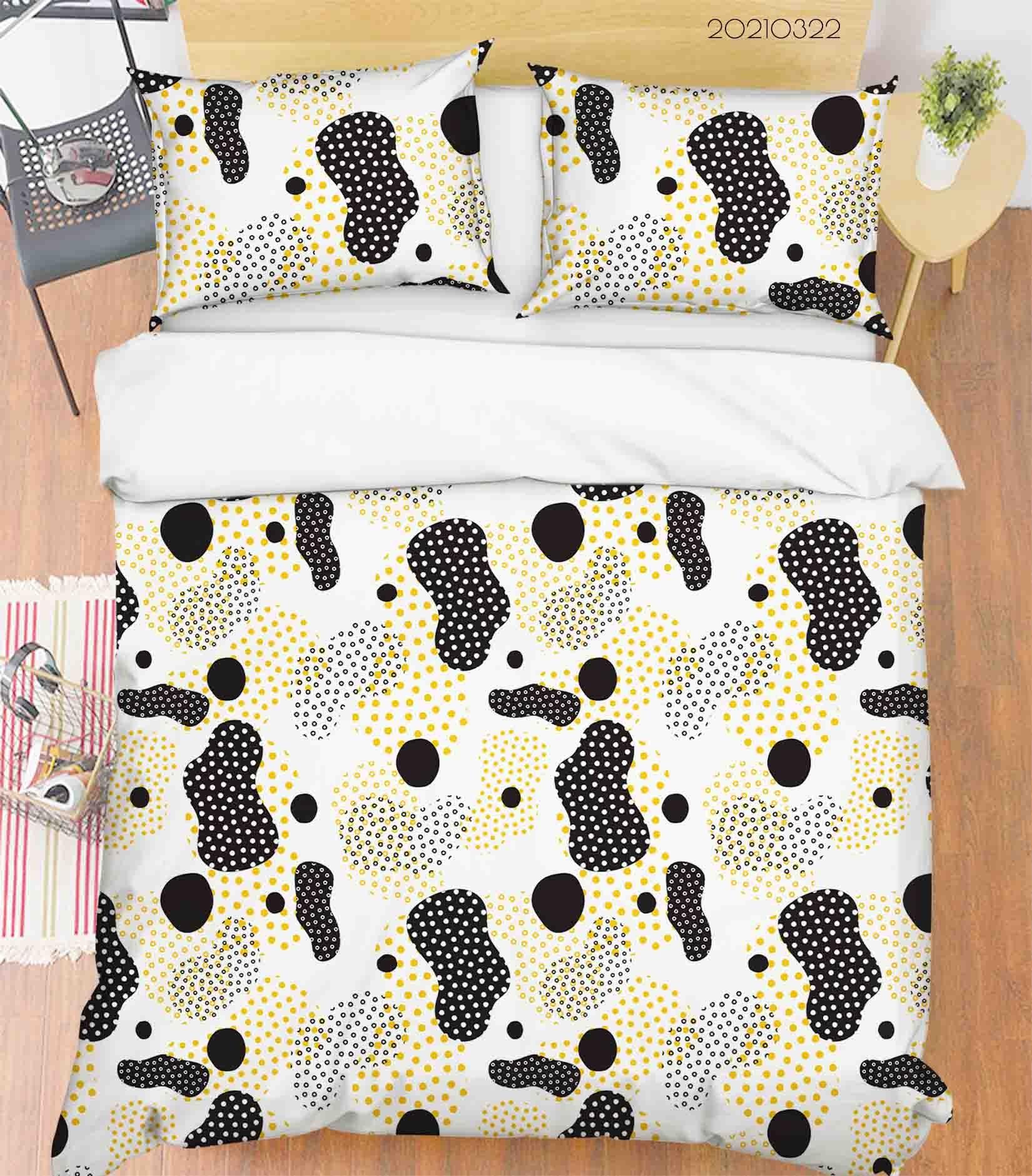 3D Abstract Geometric Pattern Quilt Cover Set Bedding Set Duvet Cover Pillowcases 17 LQH- Jess Art Decoration