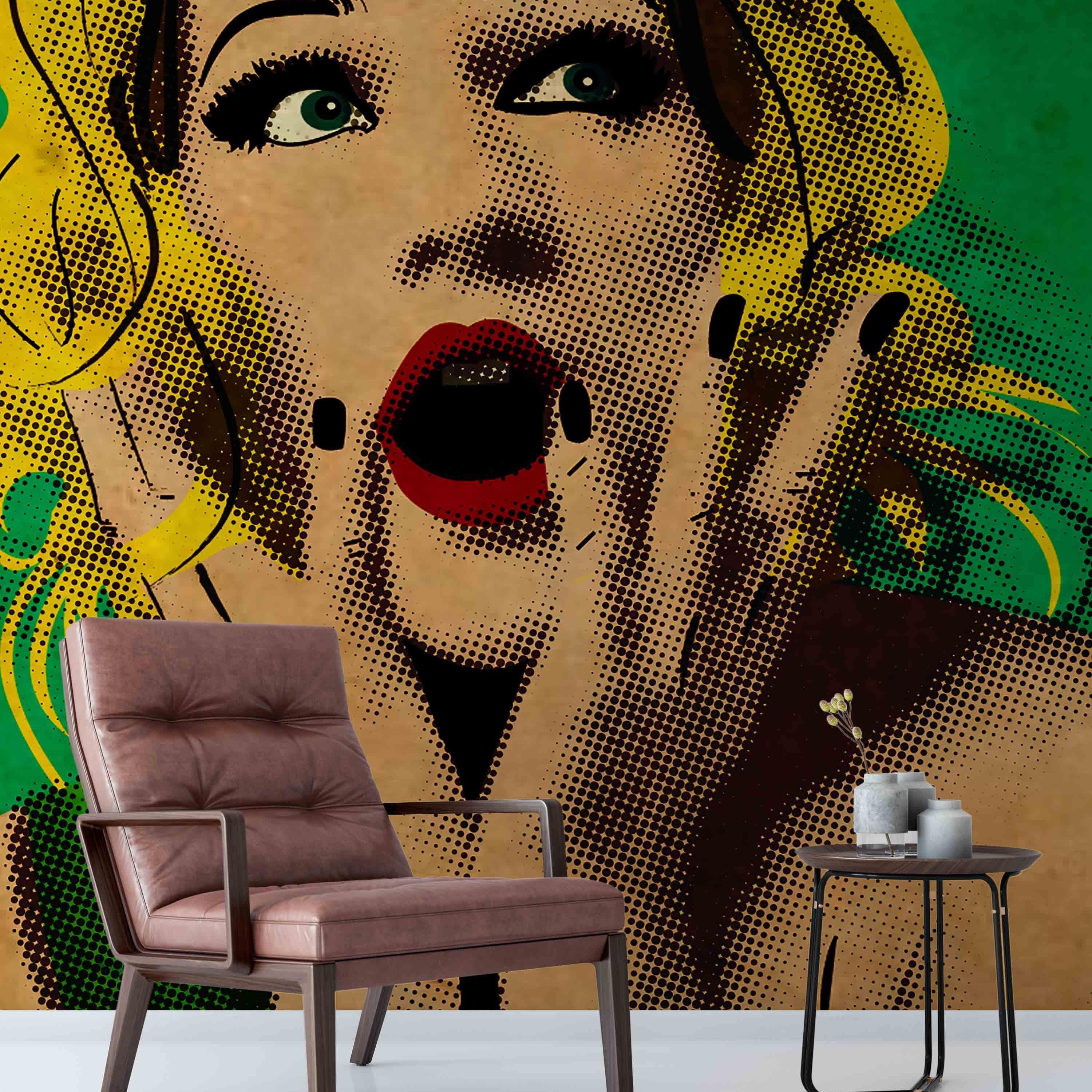 3D Beauty Female Woman Wall Mural Wallpaper 80- Jess Art Decoration
