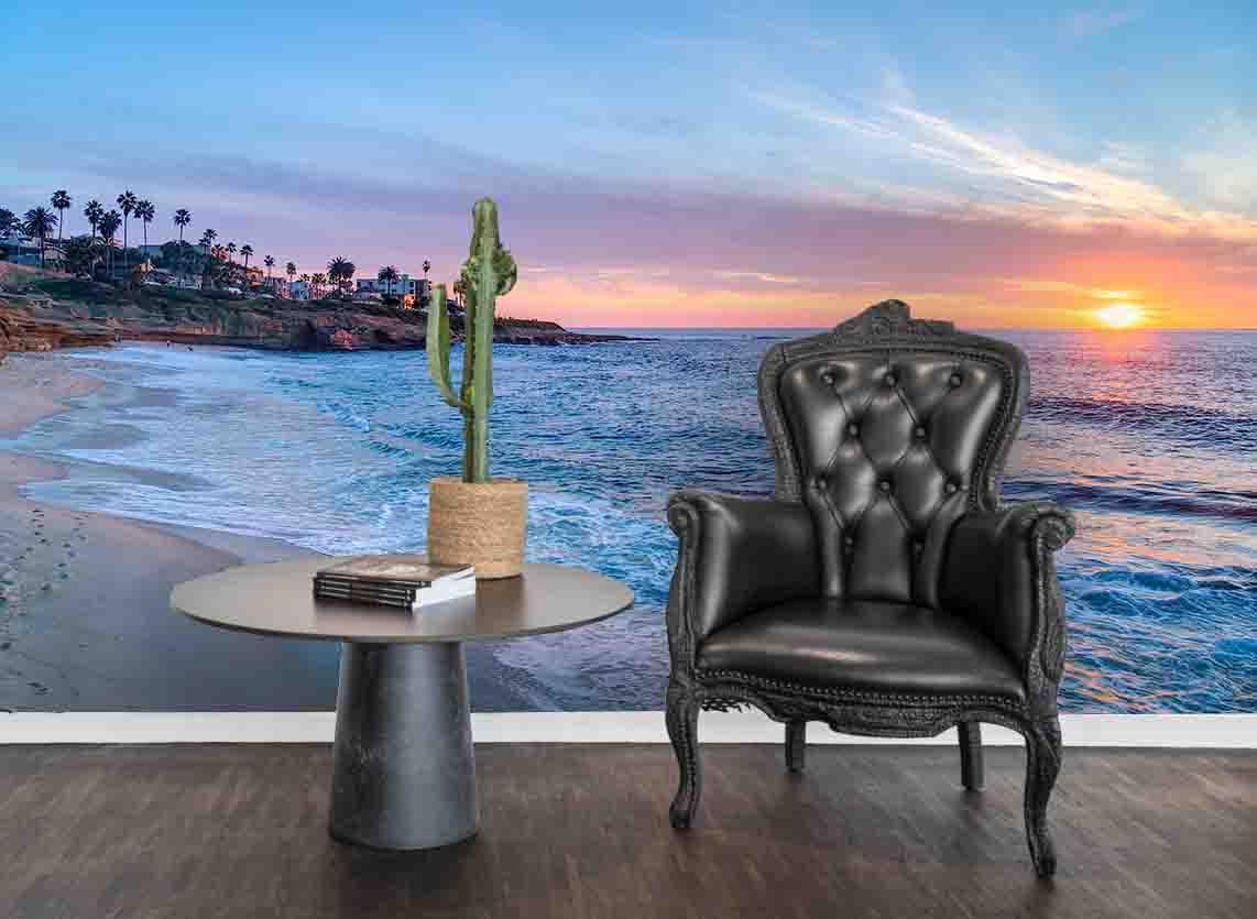 3D Sunrise Sea Wall Mural Wallpaper 38- Jess Art Decoration