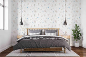 3D Watercolor Magnolia Hydrangea Wall Mural Wallpaper GD 1675- Jess Art Decoration