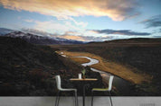 3D Winding Rivers Plain Wall Mural Wallpaper SWW4015- Jess Art Decoration