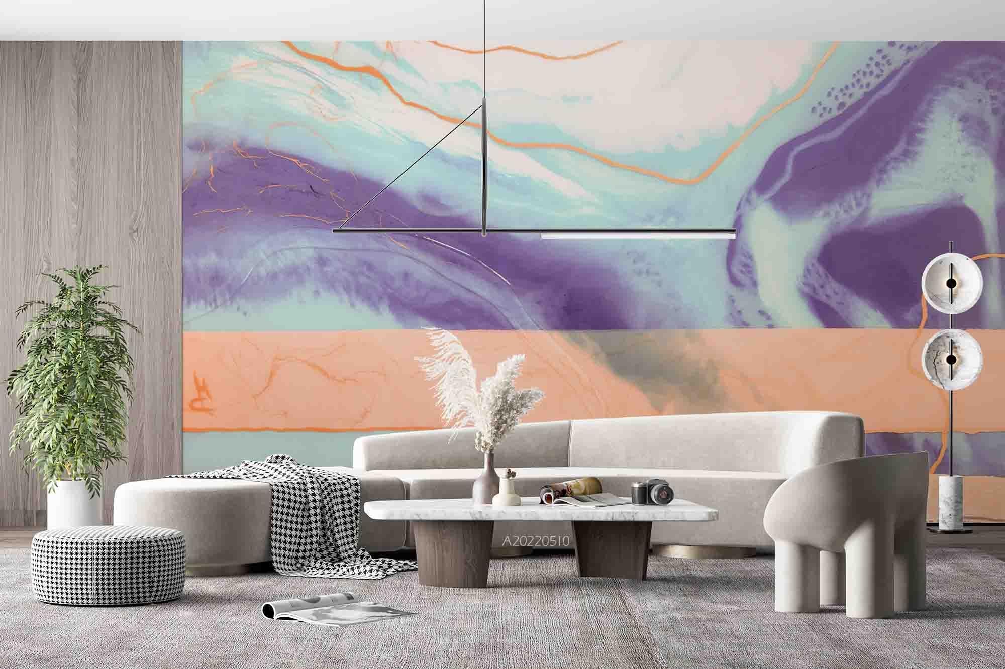 3D Abstract Flowing Texture Wall Mural Wallpaper SWW 31- Jess Art Decoration
