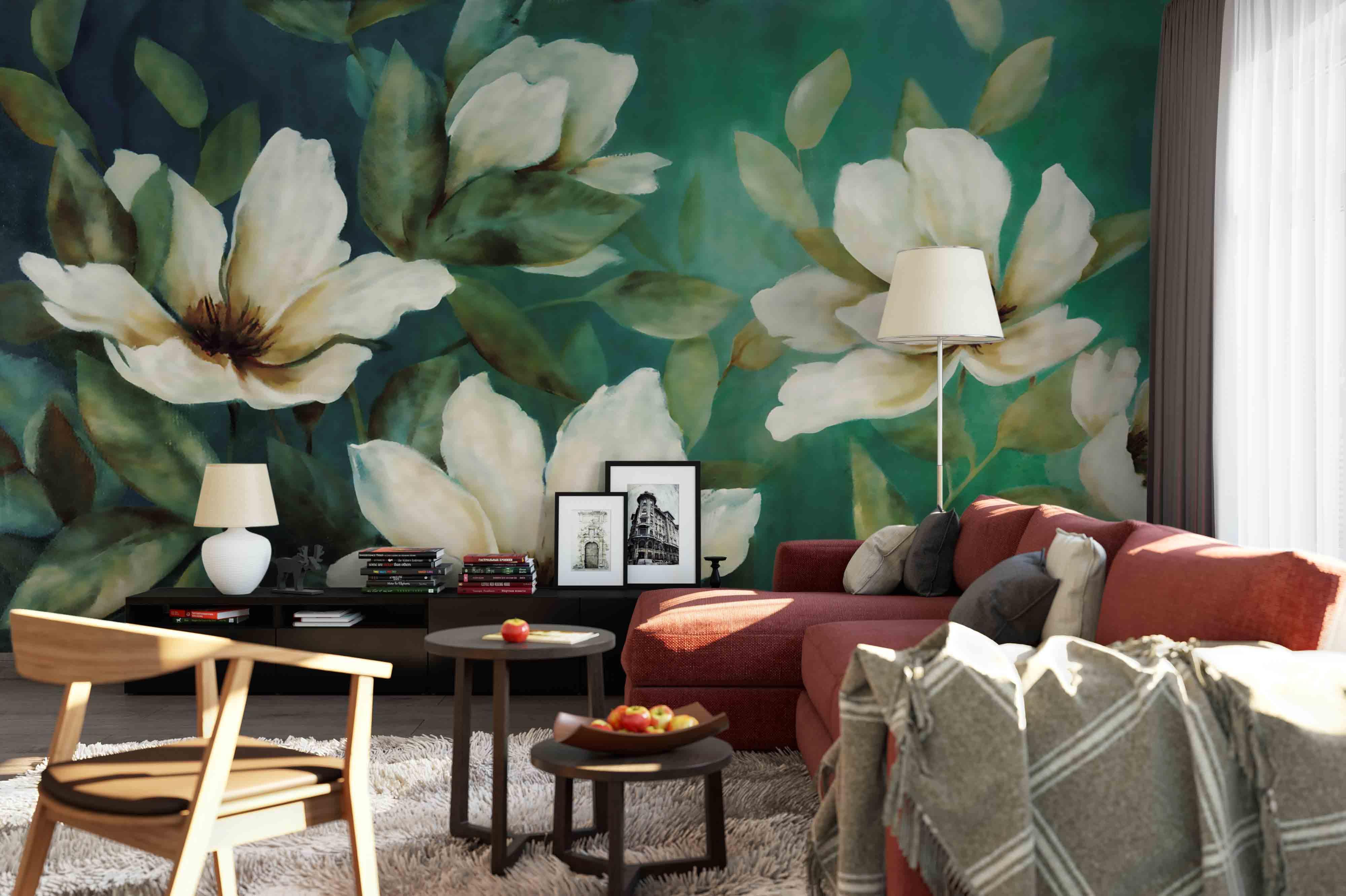 3D Flower Wall Mural Wallpaper 209- Jess Art Decoration