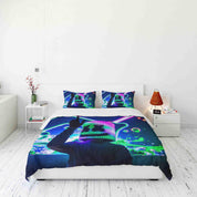 3D Marshmallow Rock Band Quilt Cover Set Bedding Set Duvet Cover Pillowcases JN 1194- Jess Art Decoration