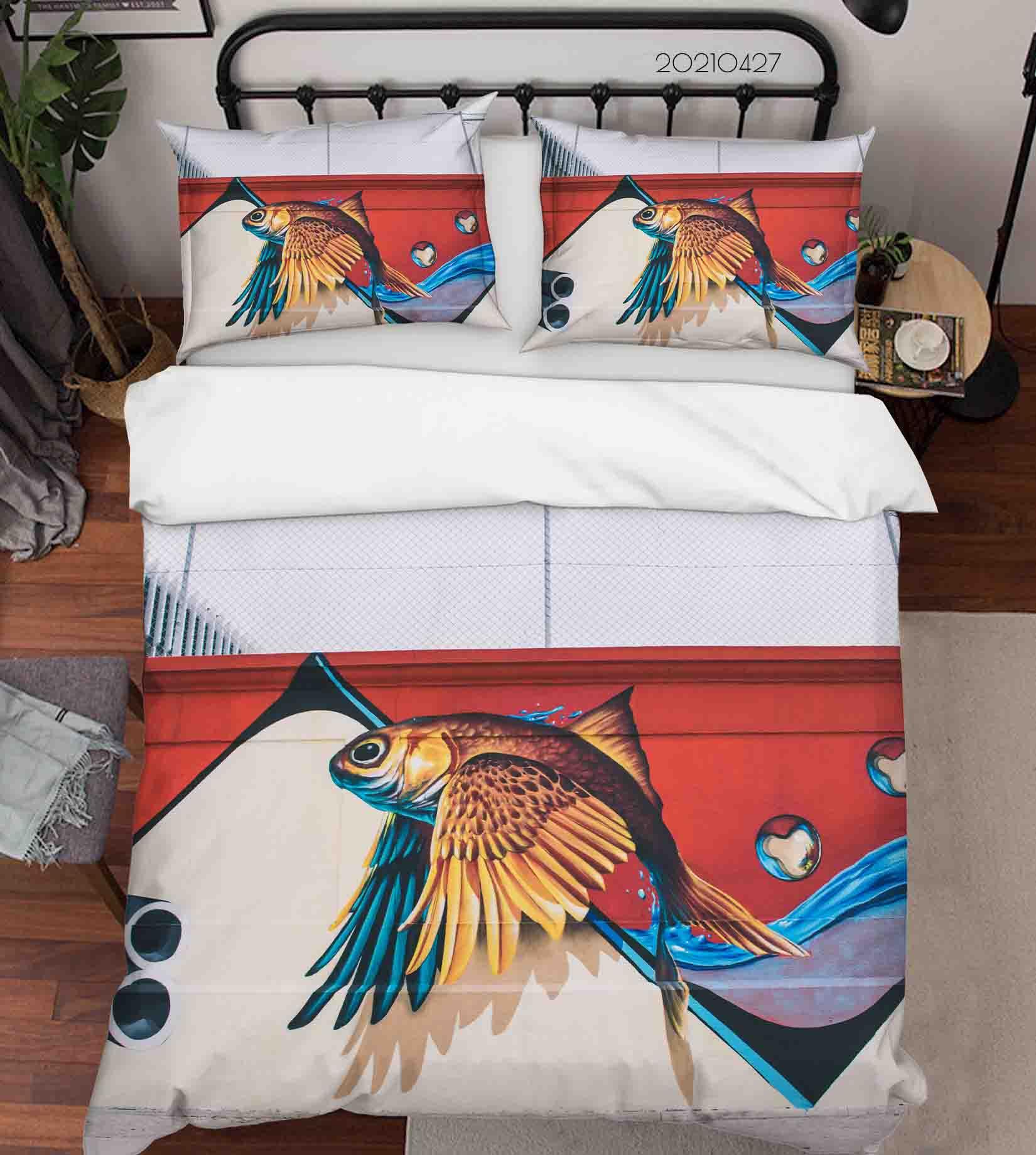 3D Abstract Art Works Graffiti Quilt Cover Set Bedding Set Duvet Cover Pillowcases 117- Jess Art Decoration