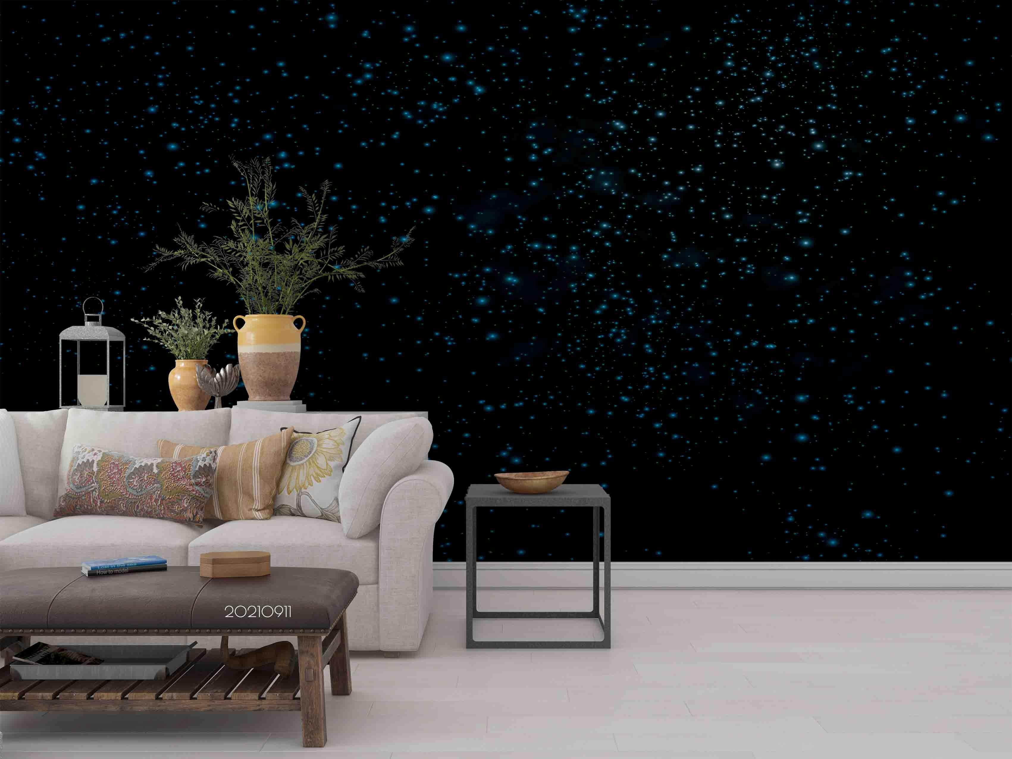 3D Starry Sky Wall Mural Wallpaper LQH 730- Jess Art Decoration