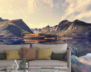 3D Lakes Mountains Wall Mural Wallpaper 24- Jess Art Decoration