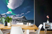 3D Blue Sky Mountain Nature Landscape Wall Mural Wallpaper LQH 112- Jess Art Decoration