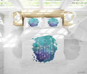 3D Dream Catcher Feather Quilt Cover Set Bedding Set Duvet Cover Pillowcases WJ 9747- Jess Art Decoration