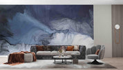 3D Hand-painted  Abstract  Dark Clouds Wall Mural Wallpaper 5143- Jess Art Decoration