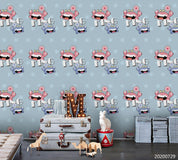 3D Cartoon Mini Colorful Crab Wall Mural Wallpaper LXL 633- Jess Art Decoration