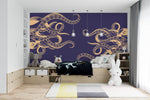 3D Abstract Octopus Tentacles Wall Mural Wallpaper WJ 3121- Jess Art Decoration