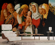3D Classical Baptism Painting classical religious portrait painting wall mural wallpaper for living room - view 3