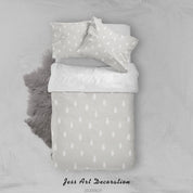3D Gray Raindrop Quilt Cover Set Bedding Set Duvet Cover Pillowcases SF14- Jess Art Decoration