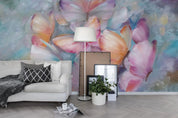 3D Oil Painting Colorful Butterfly Wall Mural Wallpaper 19- Jess Art Decoration