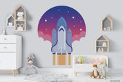 3D Cartoon Planet Astronaut Wall Mural Wallpaper WJ 1528- Jess Art Decoration