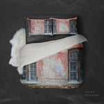 3D Red Brick Wall Quilt Cover Set Bedding Set Pillowcases 5- Jess Art Decoration