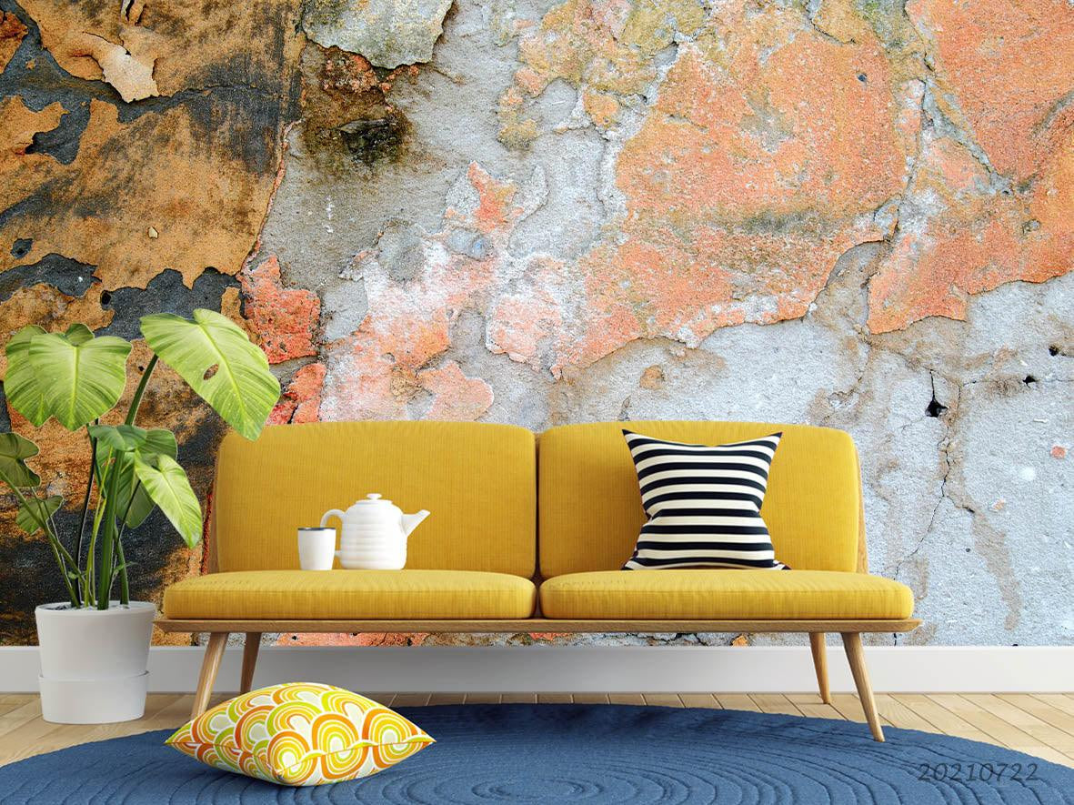 3D Dilapidated Wall Texture Wall Mural Wallpaper LQH 510- Jess Art Decoration