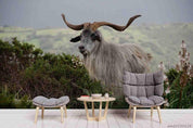 3D Wild Animal Antelope Wall Mural Wallpaper LQH 57- Jess Art Decoration