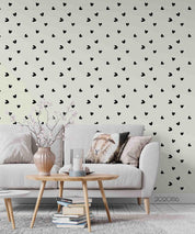 3D Hand Drawn Heart Pattern Wall Mural Wallpaper LXL- Jess Art Decoration