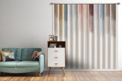 3D Abstract Color Vertical Bar Graffiti Curtains and Drapes LQH 3- Jess Art Decoration