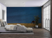 3D Blue Sea Animal Horse Wall Mural Wallpaper LQH 91- Jess Art Decoration