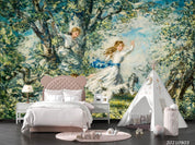 3D Landscape Oil Painting Wall Mural Wallpaper LQH 115- Jess Art Decoration