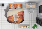 3D Planet Moon Astronaut Quilt Cover Set Bedding Set Duvet Cover Pillowcases WJ 9329- Jess Art Decoration