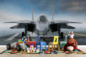 3D Fighter Aircraft Wall Mural Wallpaper WJ 9461- Jess Art Decoration