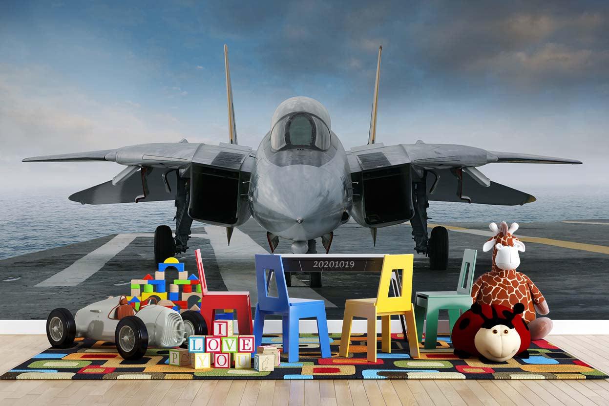 3D Fighter Aircraft Wall Mural Wallpaper WJ 9461- Jess Art Decoration