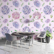 3D Hydrangea Flowers Wall Mural Wallpaper SF 81- Jess Art Decoration
