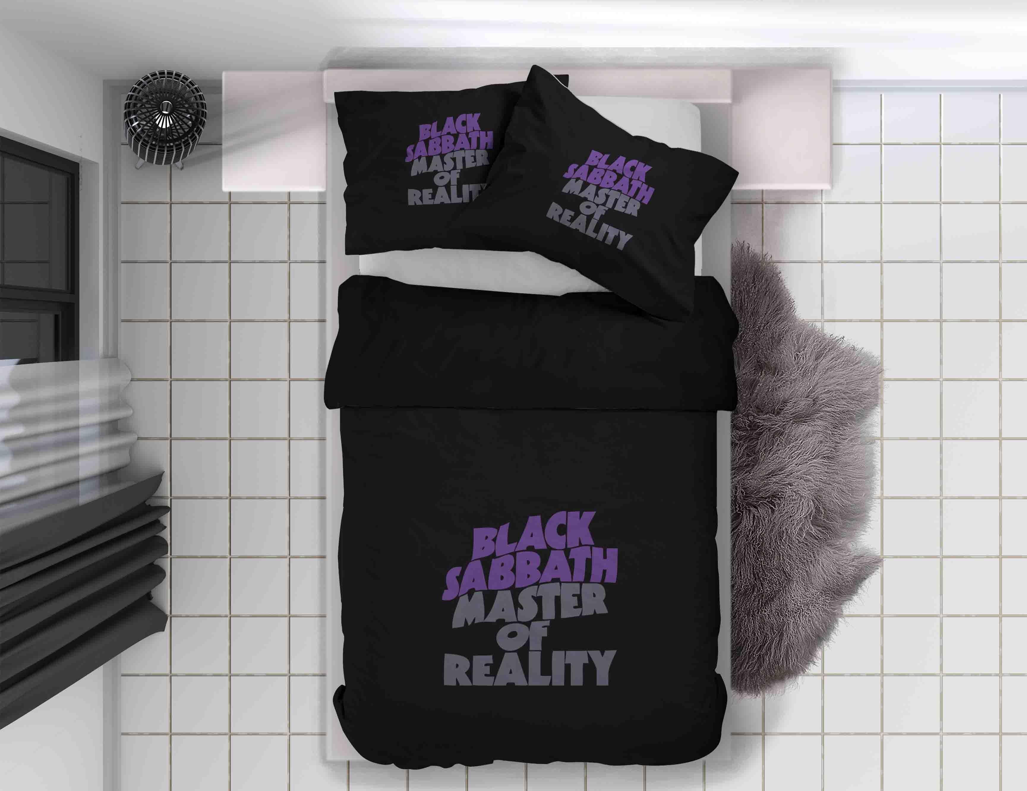 3D Reality Monster Black Sabbath Quilt Cover Set Bedding Set Duvet Cover Pillowcases SF42- Jess Art Decoration