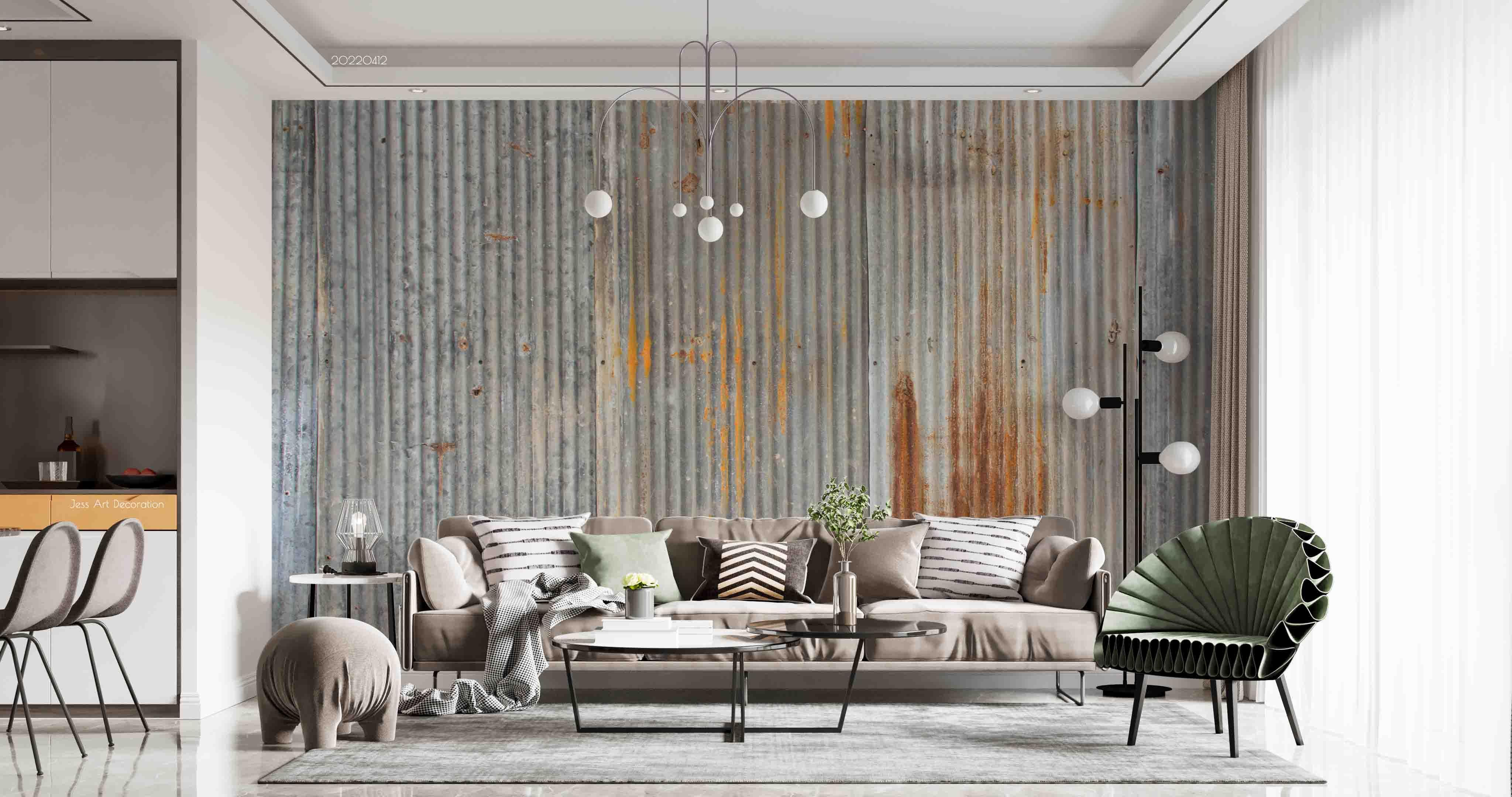3D Abstract Rust Texture Background Wall Mural Wallpaper GD 3910- Jess Art Decoration