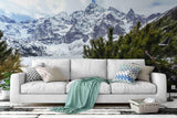 3D snow mountain wall mural wallpaper 26- Jess Art Decoration
