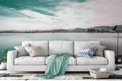 3D blue sky reflected sea wall mural wallpaper 16- Jess Art Decoration