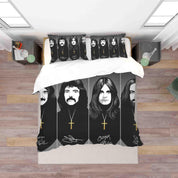 3D Black Sabbath Quilt Cover Set Bedding Set Duvet Cover Pillowcases SF03- Jess Art Decoration