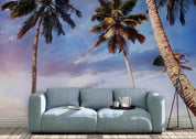 3D Tropical Palm Tree Coconut Tree Wall Mural Wallpaper 106- Jess Art Decoration