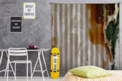 3D Abstract Aerial View Woods Curtains and Drapes GD 617- Jess Art Decoration