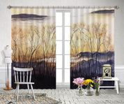 3D Landscape Oil Painting Curtains and Drapes LQH 139- Jess Art Decoration